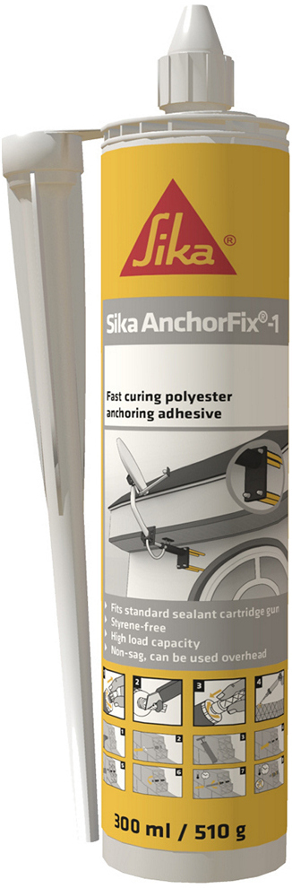 AnchorFix 1 Συγκολλητικό Υλικό Αγκυρώσεων Γκρι 300ml