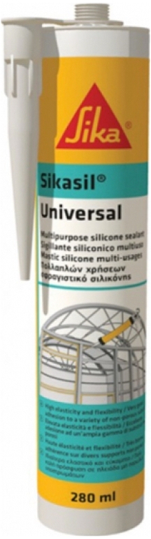 Sikasil Universal Σφραγιστική Σιλικόνη Λευκή 280ml