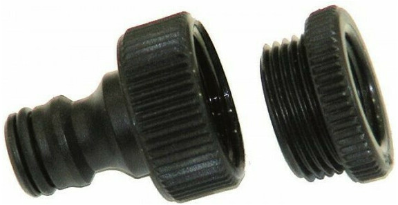 G.F 80003435 Ρακόρ Βρύσης με Εσωτερική Βόλτα 3/4" και Αντάπτορα για Ταχυσύνδεσμο 1/2"