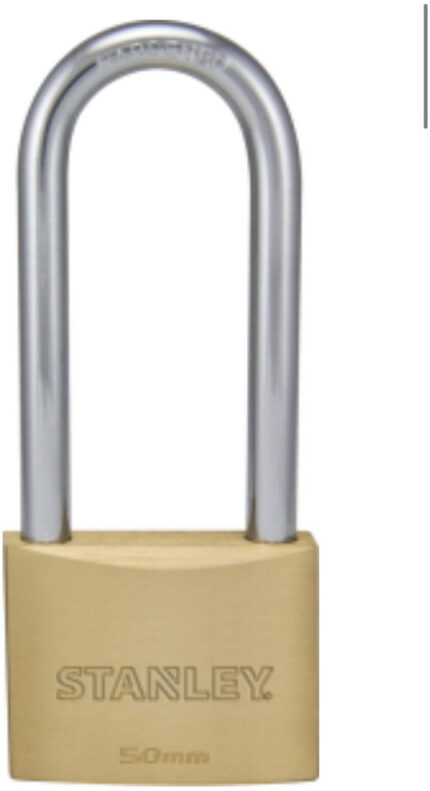 Stanley Λουκέτο Μακρύλαιμο με Κλειδί 50mm S742-044