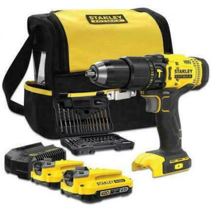 Stanley SFMCD711DSA-QW Κρουστικό Δραπανοκατσάβιδο Μπαταρίας 18V 2x2Ah