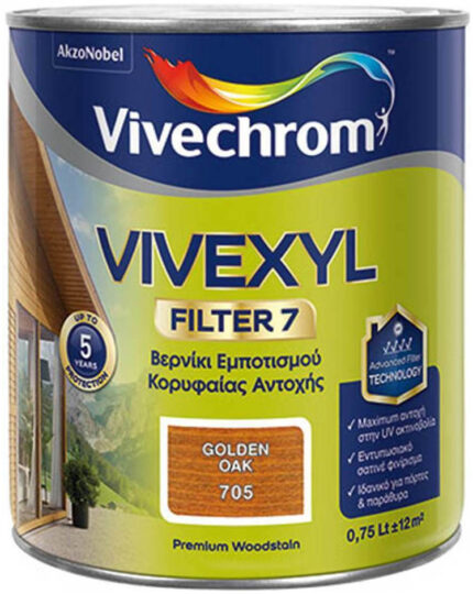 Βερνίκι Εμποτισμού Vivexyl Filter 7 0.75lt SATIN