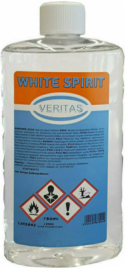 Διαλυτικό VERITAS White Spirit 400ml Διάφανο