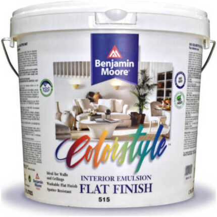Benjamin Moore 515 Colorstyle Πλαστικό Χρώμα Λευκό 10lt