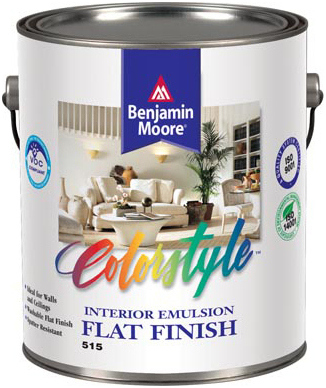 Benjamin Moore Colorstyle 515 Πλαστικό Χρώμα Λευκό 1lt