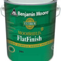 Benjamin Moore MooreShield House Paint Πλαστικό Χρώμα Λευκό Ακρυλικό 1lt