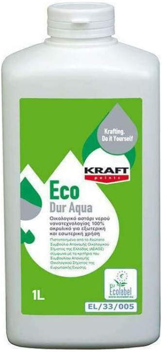 Eco Dur Aqua 1lt Ημιδιαφανές