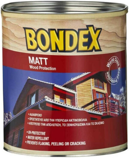 Βερνίκι Εμποτισμού Wood Protection 0.75lt Καρυδία Σκούρη 738 Ματ