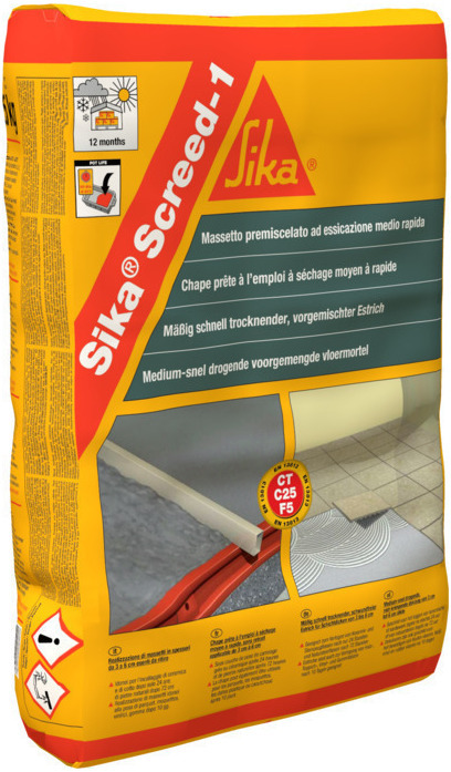 SikaScreed®-1 25kg 'Eτοιμη τσιμεντοκονία