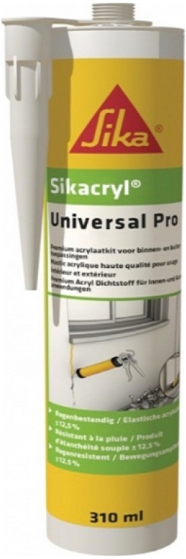Sikacryl Universal Pro Ακρυλικό Σφραγιστικό Λευκό 310ml