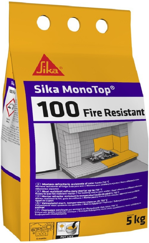 520 Πυρίμαχο Κονίαμα MonoTop®-100 5kg 530113