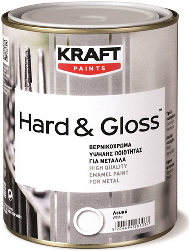 Βερνικόχρωμα Hard Gloss 0.75lt Μαύρο