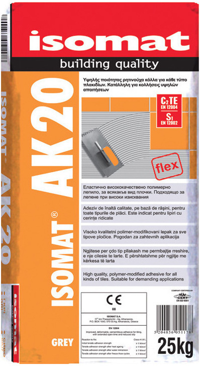 ISOMAT AK 20 Λευκή 25kg