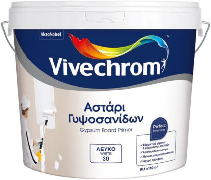 Αστάρι Γυψοσανίδων Eco 1lt Λευκό