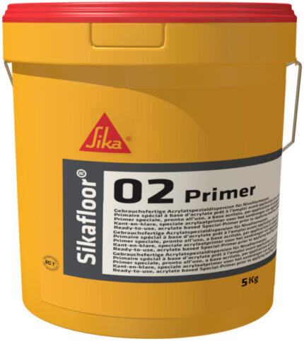 Sika Sikafloor-02 Primer Κατάλληλο για Δομικά Υλικά 12kg